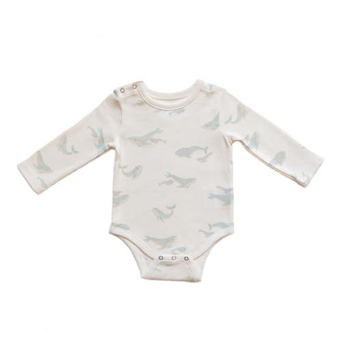 Shoulder Snap One-Piece - Giraffe