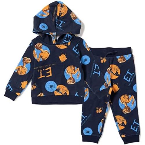 E.T. The Extra-Terrestrial Fleece Pullover Hoodie and Pants Outfit Set