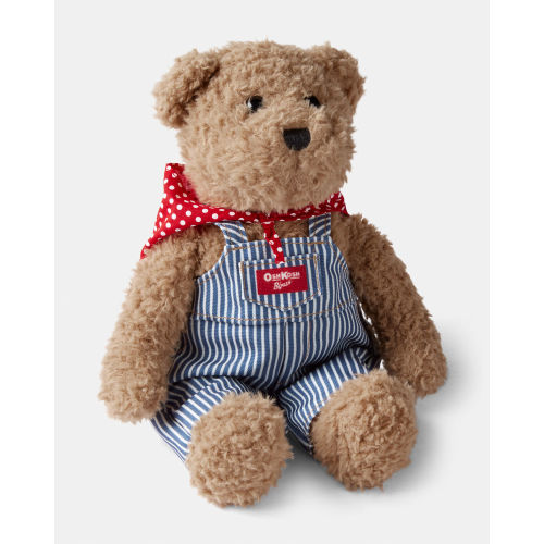 'Josh B'gosh' Bear Plush with Hickory Stripe Overalls - OshKosh B'gosh | Carter's