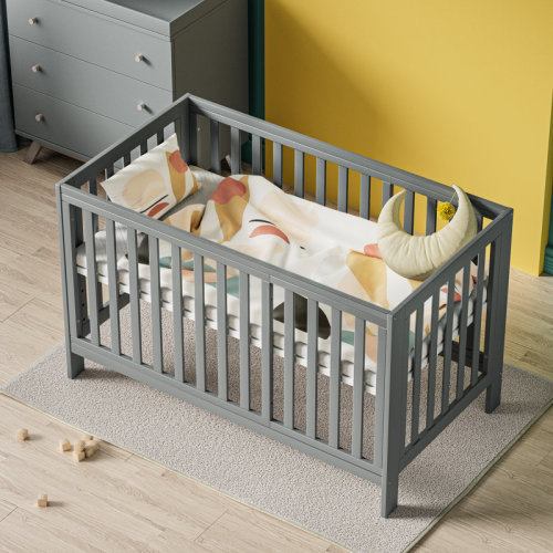 MAMAZING 11-In-1 Convertible Mini Cradle to Full Size Crib With Removable Wheels & Reviews | Wayfair