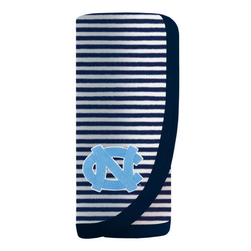 North Carolina Tar Heels Striped Blanket | College Baby