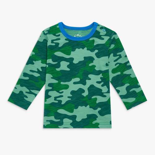 Clearance baby long sleeve tee in camo | Primary.com