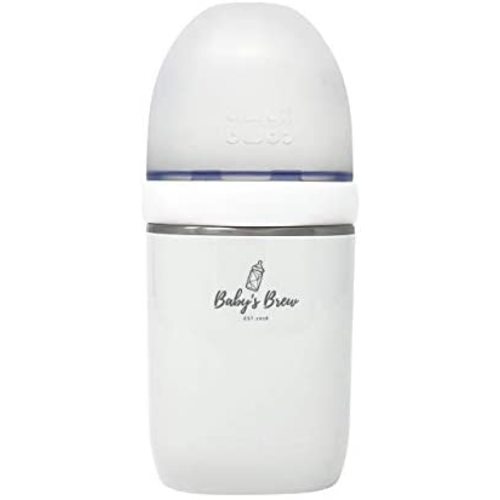 Baby's Brew Portable Bottle Warmer Pro - Milk Warmers for Breastmilk or Formula, Leak-Proof Design, Travel-Friendly, Cordless, Battery-Powered, 8-12 Hour Battery Life, Warmer Only