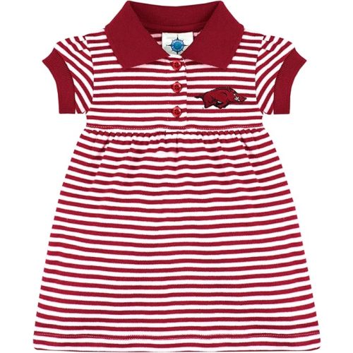 Creative Knitwear College Baby Polo Dress w/Bloomer - Team Logo, Multiple Colors, for Baby Girls (0-12 Months)