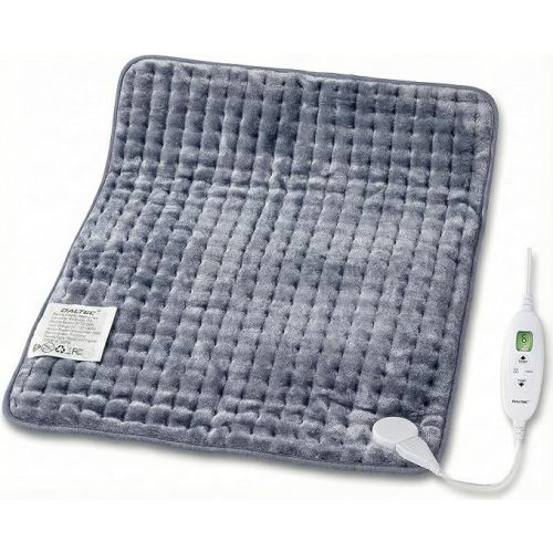 Electric Heating Pad, 2025 Upgraded Dual Mode Controller (Manual and auto Off Mode),Multiple Safety protections, Comfortable Soft, Machine Washable
