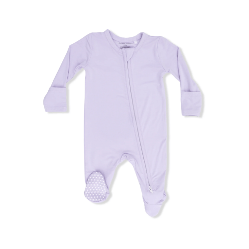 Solid Orchid Petal 2 Way Zipper Footie – Pickering Boxwood