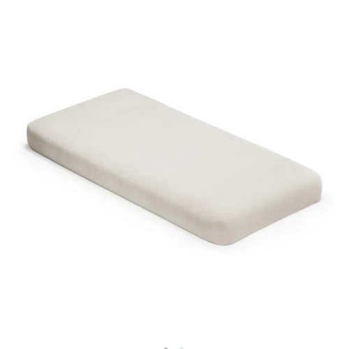 Organic Breathable Muslin Crib Sheets in Cream