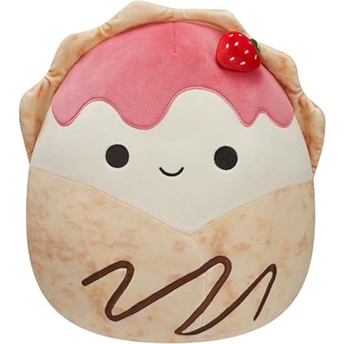 Squishmallows Original 12-Inch Gasten Strawberry Crepe - Official Jazwares Plush (Medium-Sized)