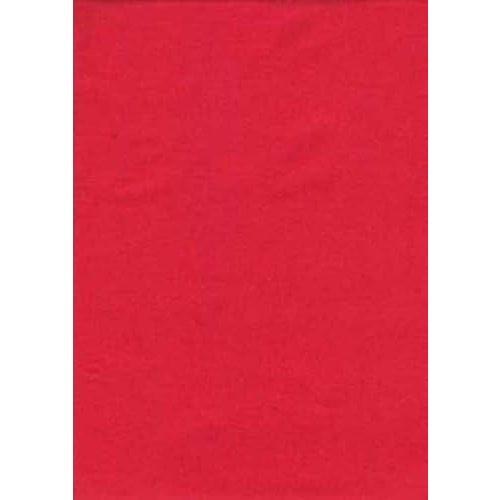 SheetWorld 100% Cotton Percale Fitted Crib Toddler Sheet 28 x 52, Solid Red Woven, Made in USA