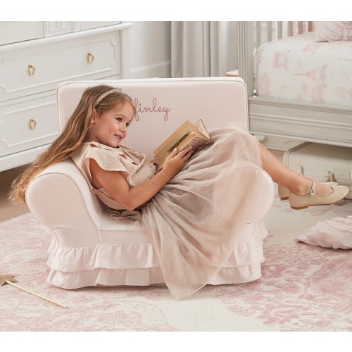 Anywhere Chair®, Dusty Blush Ruffle