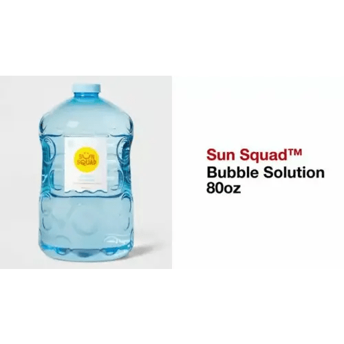Bubble Solution 80 fl oz - Sun Squad™: For Kids Age 3+