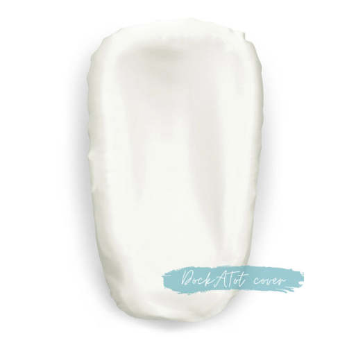 Sleepy Silk | Silk Lounger Cover / Silk Bassinet Sheet - Ivory White