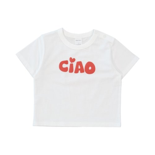Off White Baby Oversized Tee With Front And Back Puff Print | Best&Less™ Online