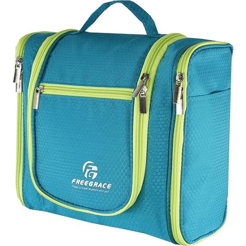 Hanging Toiletry Bag Extra Large Nylon Travel Organizer Bags For Men And Women