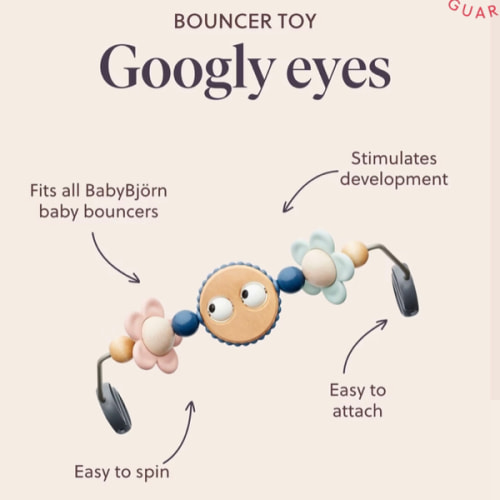 BabyBjörn Toy for Bouncer – Googly eyes