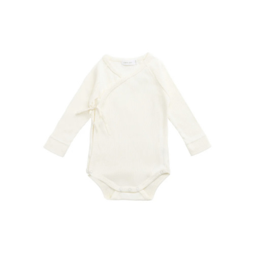 Organic Cotton Bodysuit | Parchment