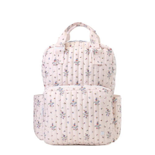 TRVL Design - Quilted All You Need Bag - Pimlico Stripe Pink - Sweet E's Children's Boutique