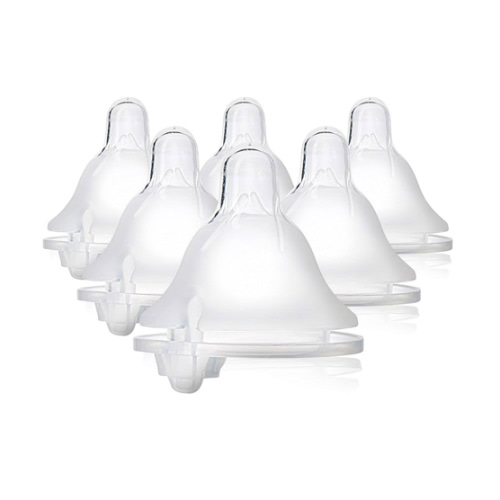 Evenflo 6pk Balance Plus Wide Neck Nipples, 0M +
