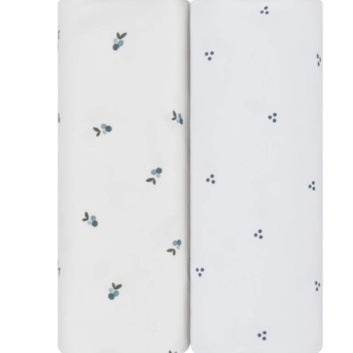 Waterproof Pack N Play I Portable Crib Sheet Set - Blue Berry – Ely's & Co.