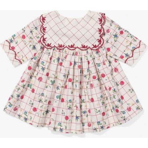 Gigi Baby Dress, Pomegranate Parade - Oso & Me | Maisonette