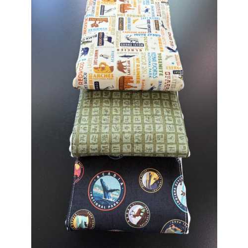 Burp Cloths, National Parks, outdoor, nature, baby shower