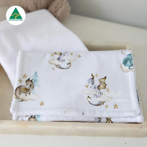 DRAGON | Burp Cloth – Smitten Bub Co.