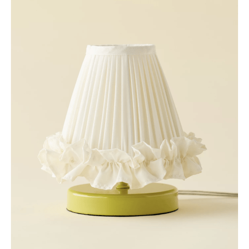 Mini Ruffled Table Lamp | Urban Outfitters