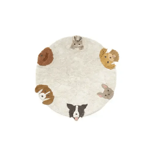 WASHABLE RUG DOGS