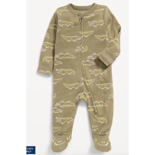 2-Way-Zip Sleep & Play Footed One-Piece for Baby