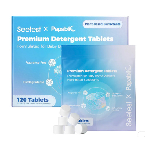 Papablic Upgraded Detergent Soap Tablets, 120 Count