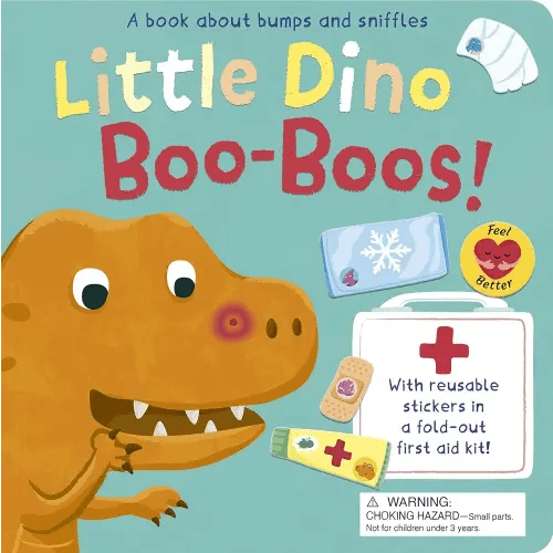 Little Dino Boo-Boos!: A book about bumps and sniffles