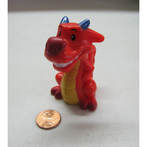 Fisher Price Little People Mushu Red Dragon from Mulan Disney Castle Kingdom