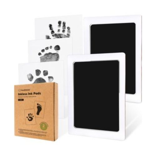 2pk Inkless Ink Pad for Baby Hand and Footprint