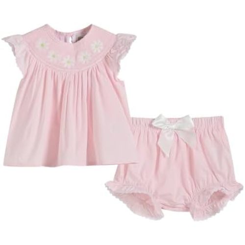 Lil cactus Baby Girls and Toddler Applique Top and Bloomer 2pc. Set