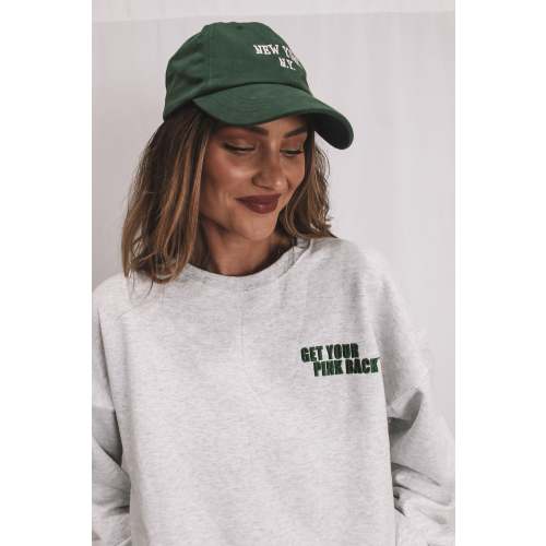 Affirmations Collection Sweat Set Ash Sweatshirt