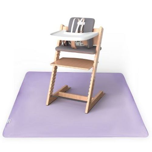 Tiny Twinkle Mess-Proof Splat Mats for Under High Chairs or Table Cover for Art Projects for Baby and Toddler (51" x 51")