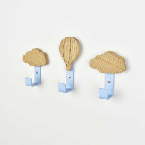 Hot Air Balloon Wall Hooks | Kids Bedroom Hooks