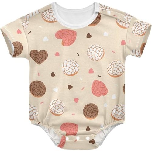 Baby Girls Boys Bubble Romper Infant T Shirt Bodysuit Short Sleeve Onesies for Newborn 0-24 Months
