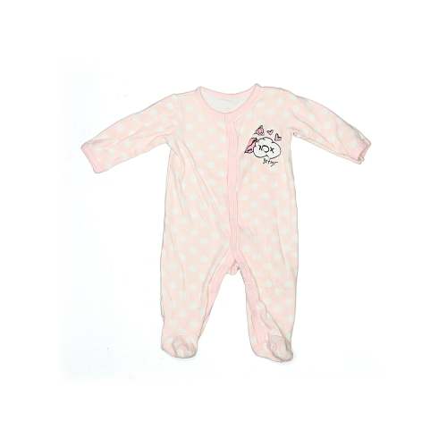 Betsey Johnson Pink Long Sleeve Onesie 6-9 MO / 9 MO