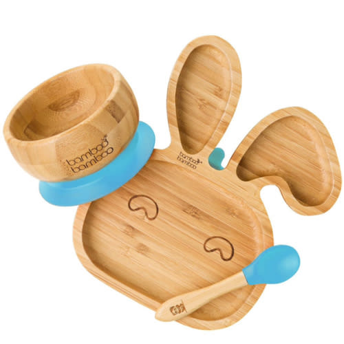 Bunny Plate and Bowl Bundle Gift Set