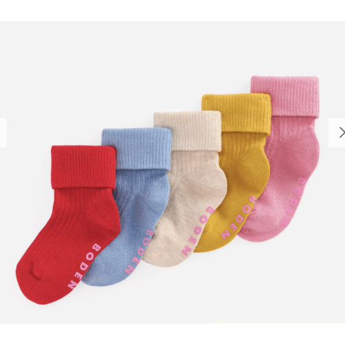 Baby 5-pack Socks-Multi | Boden USA