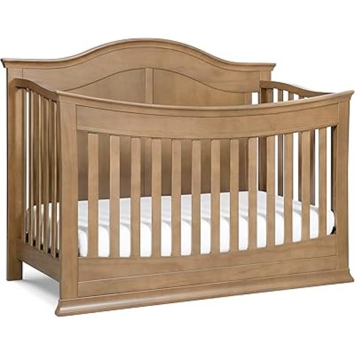 DaVinci Meadow 4-in-1 Convertible Crib in Hazelnut, Greenguard Gold Certified
