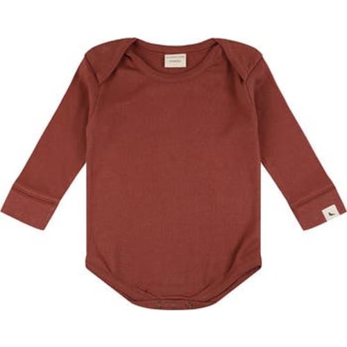 Organic Cotton Rib Onsie, 3-6M