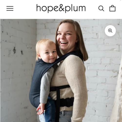 Sable Lark Baby Carrier | Black Baby Carrier for Comfort & Style