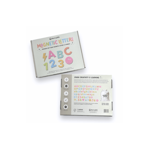 Soft Foam Magnetic Letters and Symbols Set