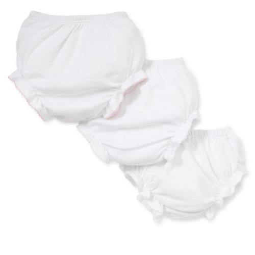 White Kissy Basics Diaper Cover Set