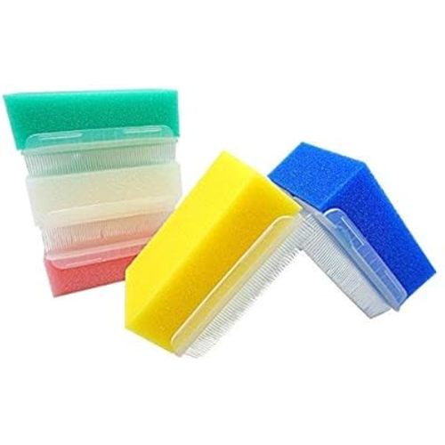 OT Sensory Brush - Sensory Processing Disorder & Autism Therapy Brush Sponge Brushes 5 Colors (Box of 5)