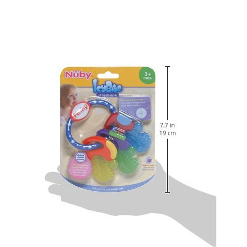 Nuby Ice Gel Teether Keys - 1 Pack Multi
