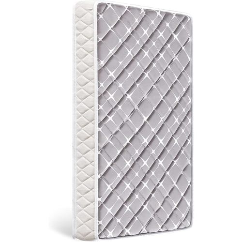 Premium Hypoallergenic Baby Crib Mattress and Toddler Mattress - 52" x 27.6" x 5" - Breathable - Firm Soft - Fits Standard Cribs and Toddler Beds