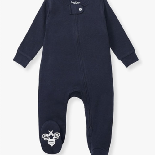 Burt’s Bees Baby Boys' One-Piece Sleep and Play 100% Organic Cotton PJs